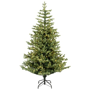 7FT Geneva Fir Pre-lit Kaemingk Everlands Artificial Christmas Tree | AT35
