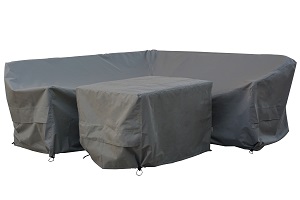 Bramblecrest Aluminium Mini Sofa Set Covers - Khaki