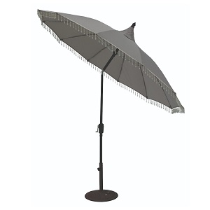 Carrousel 2.7m Parasol - Grey | Local Delivery Only