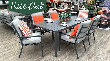 Hill & Dale Helmsley 6 Seat Dining Set