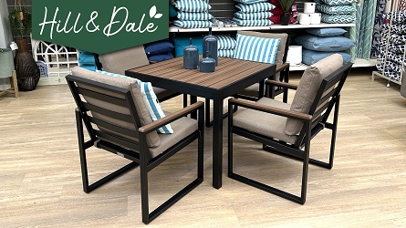 Hill & Dale Pickering 4 Seat Dining Set
