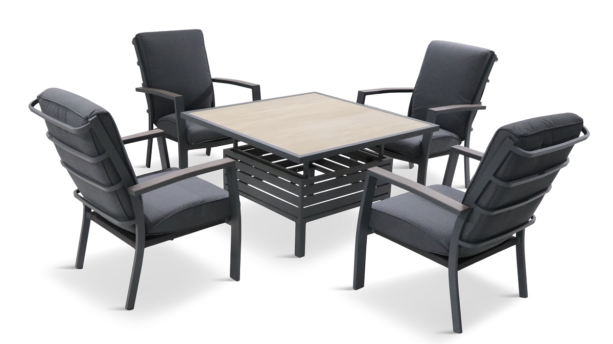 Leisuregrow Monza Relaxer Set with Adjustable Table