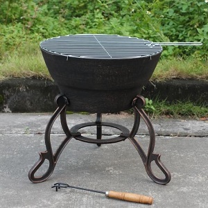 Safir Cast Iron Fire Pit | Gardeco | Local Delivery Available